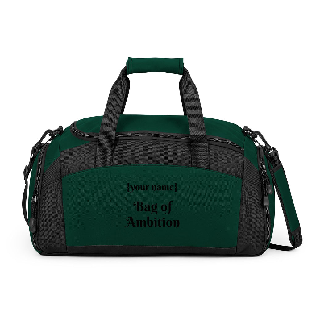Funny Gym Bag — 'Bag of Ambition' Fitness Duffel