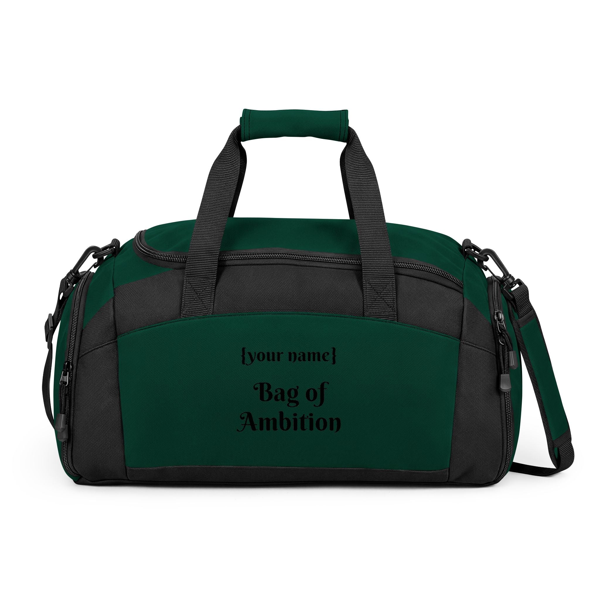 Funny Gym Bag — 'Bag of Ambition' Fitness Duffel