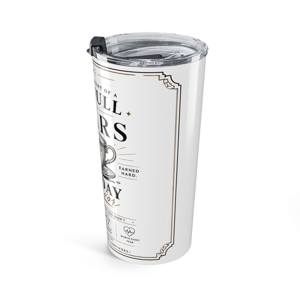 Funny Gym Humor 20oz Tumbler — Bold Workout Motivation