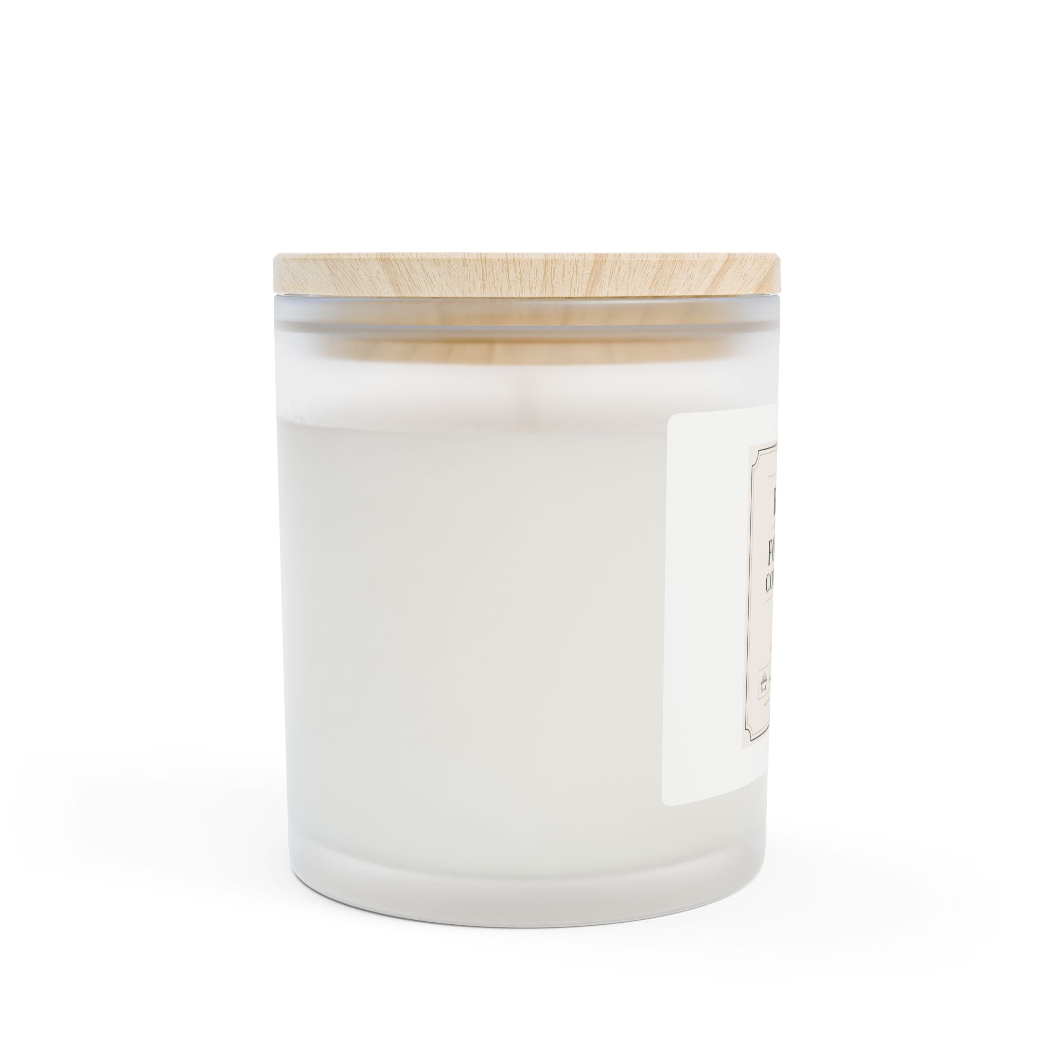 11oz Frosted Glass Candle — 'Back Has Filed A Formal Complaint' Scented Jar