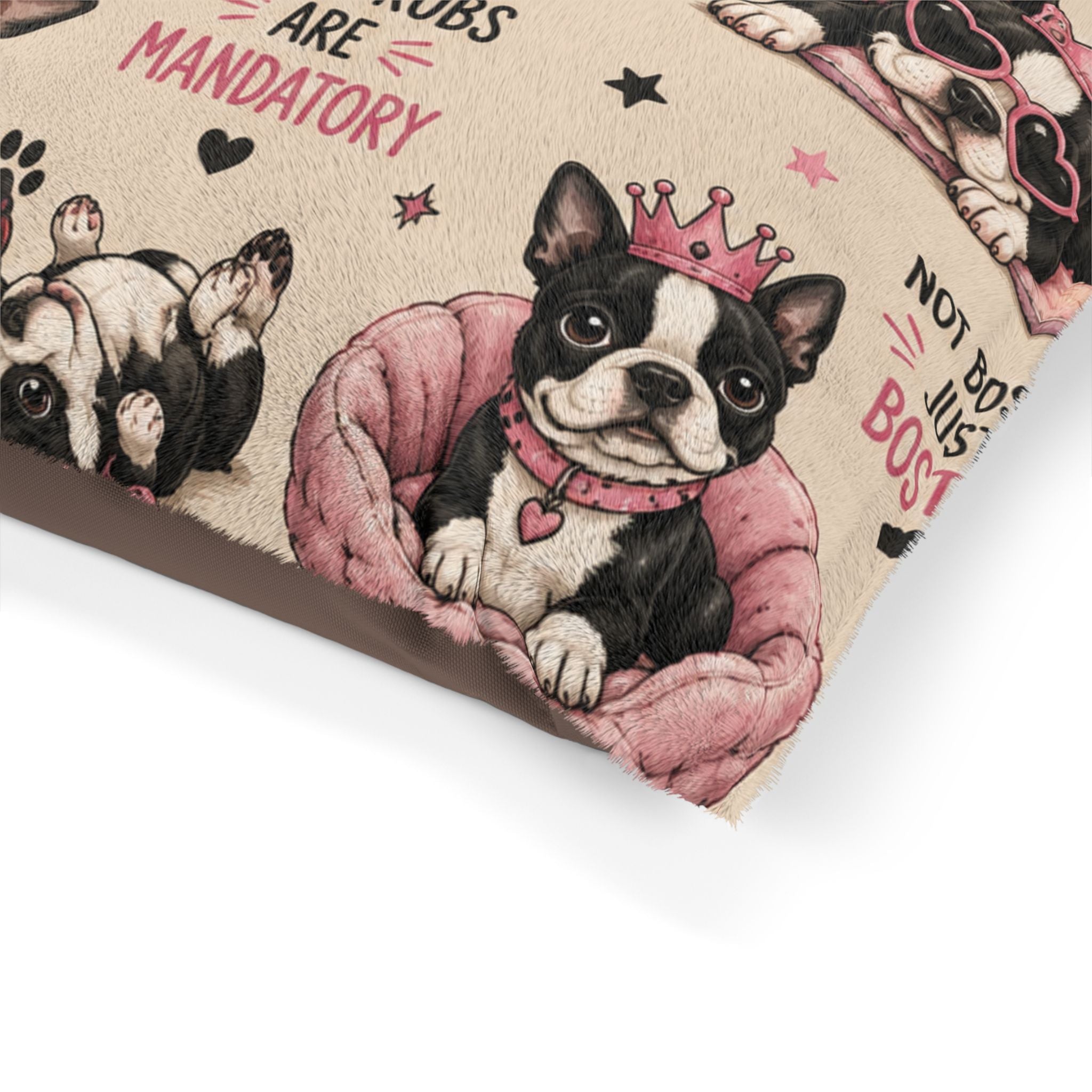 Spoiled Rotten Pet Bed — "Favorite Child / Passenger Princess" Cute Funny Pet Bed