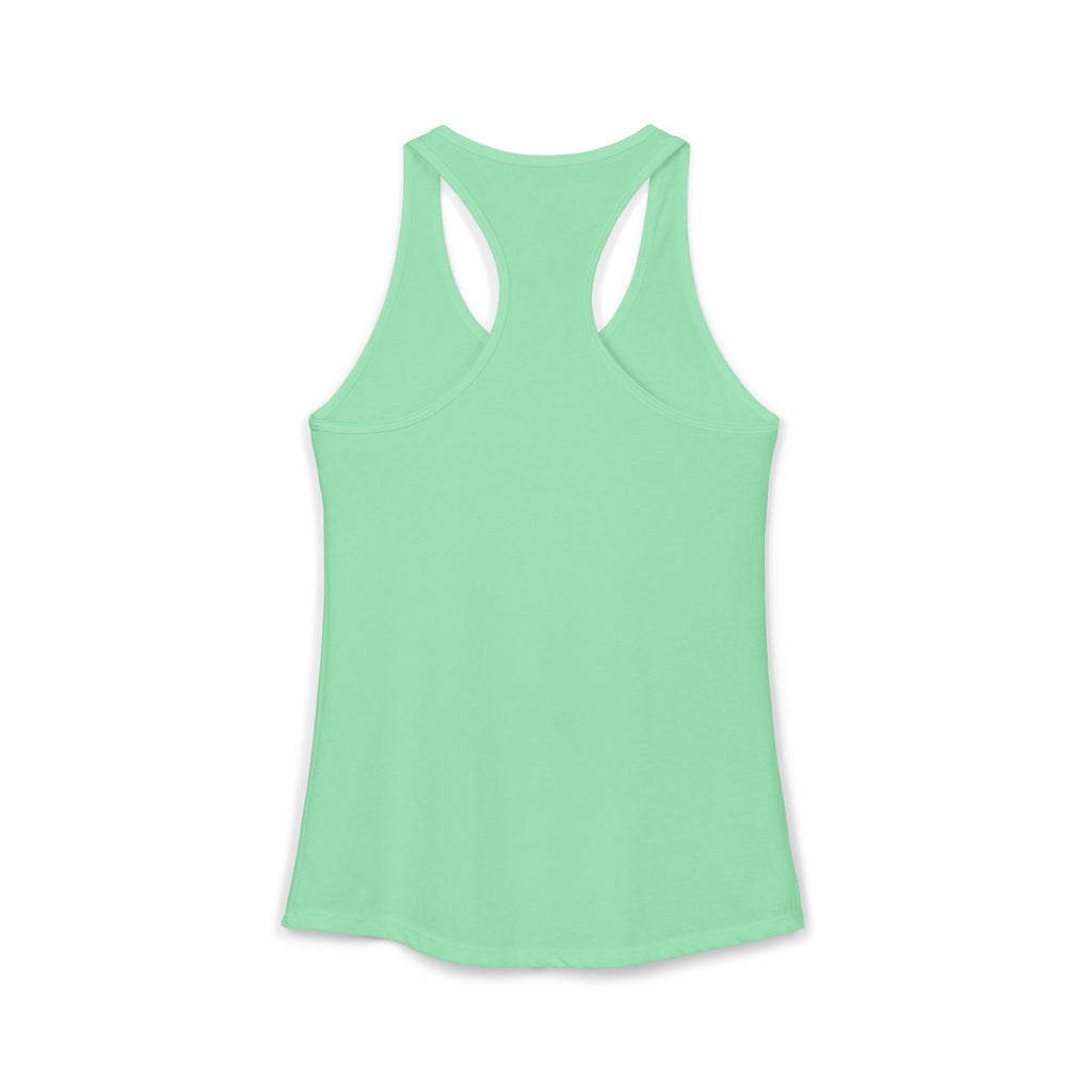 Funny Sarcastic Fitness Racerback Tank — HITT Gym Trainer Humor
