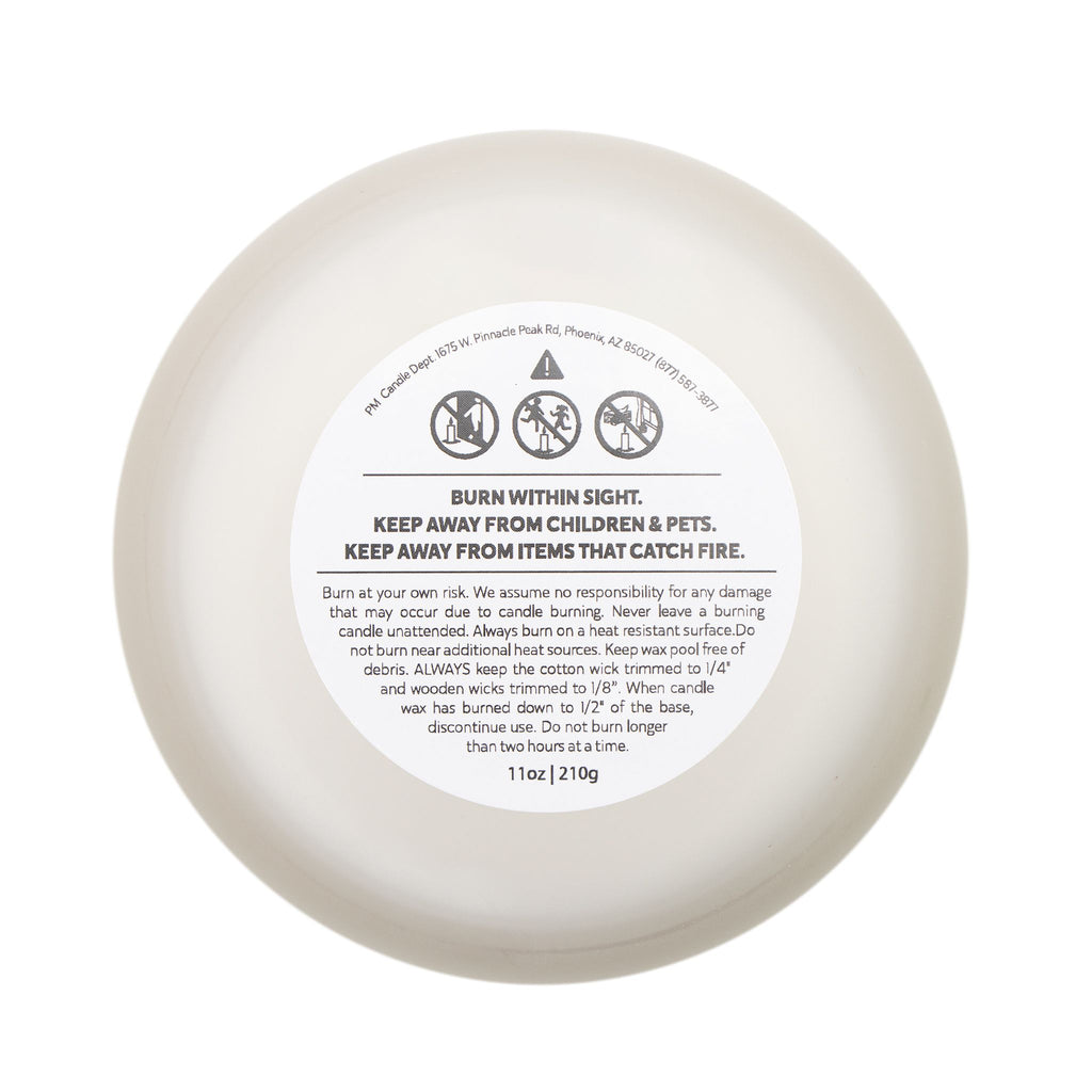 11oz Frosted Glass Candle — 'Back Has Filed A Formal Complaint' Scented Jar
