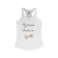 Women's sarcastic, fun, racerback gym tank