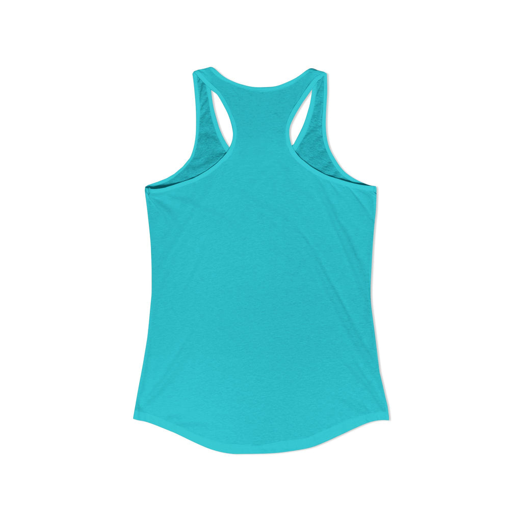 Funny Gym Trainer Racerback Tank — Sarcastic Fitness Quote