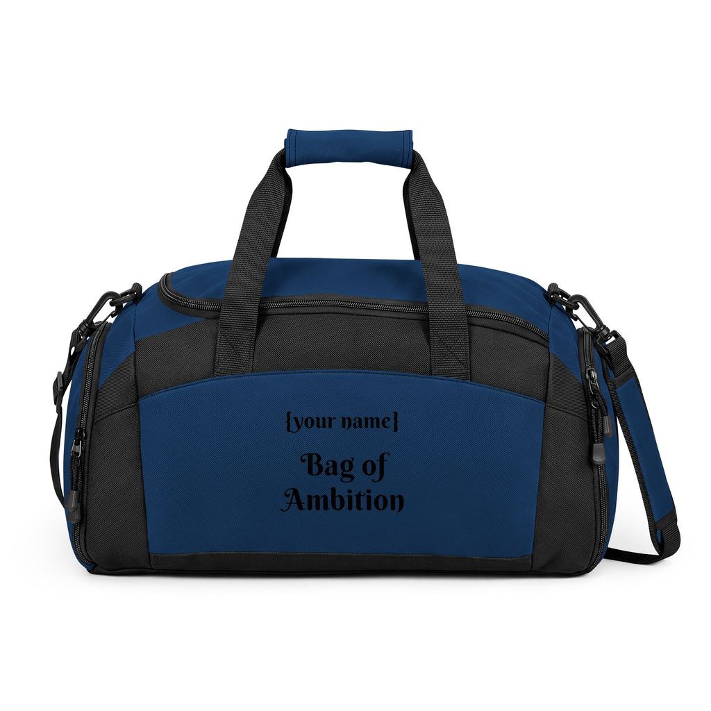 Funny Gym Bag — 'Bag of Ambition' Fitness Duffel