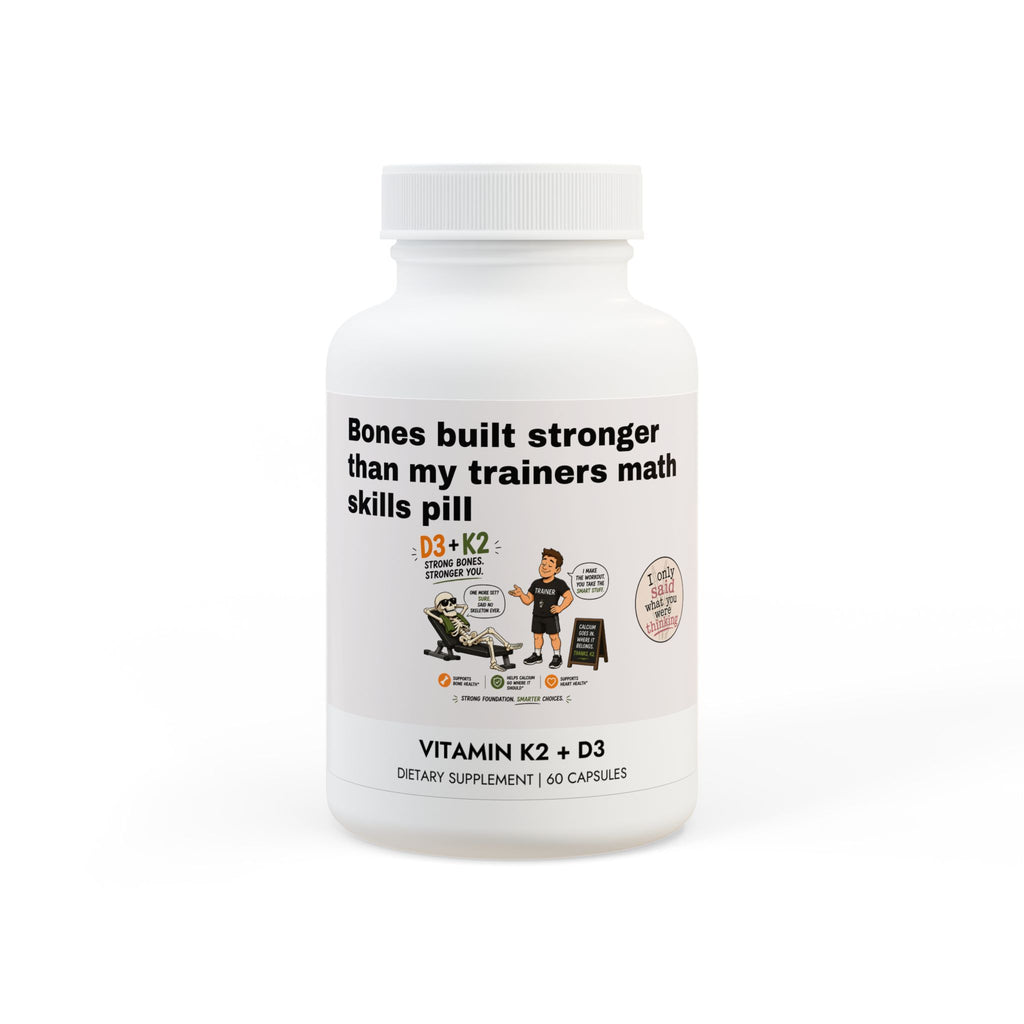 Vitamin K2 + D3 Supplement (60 Capsules)