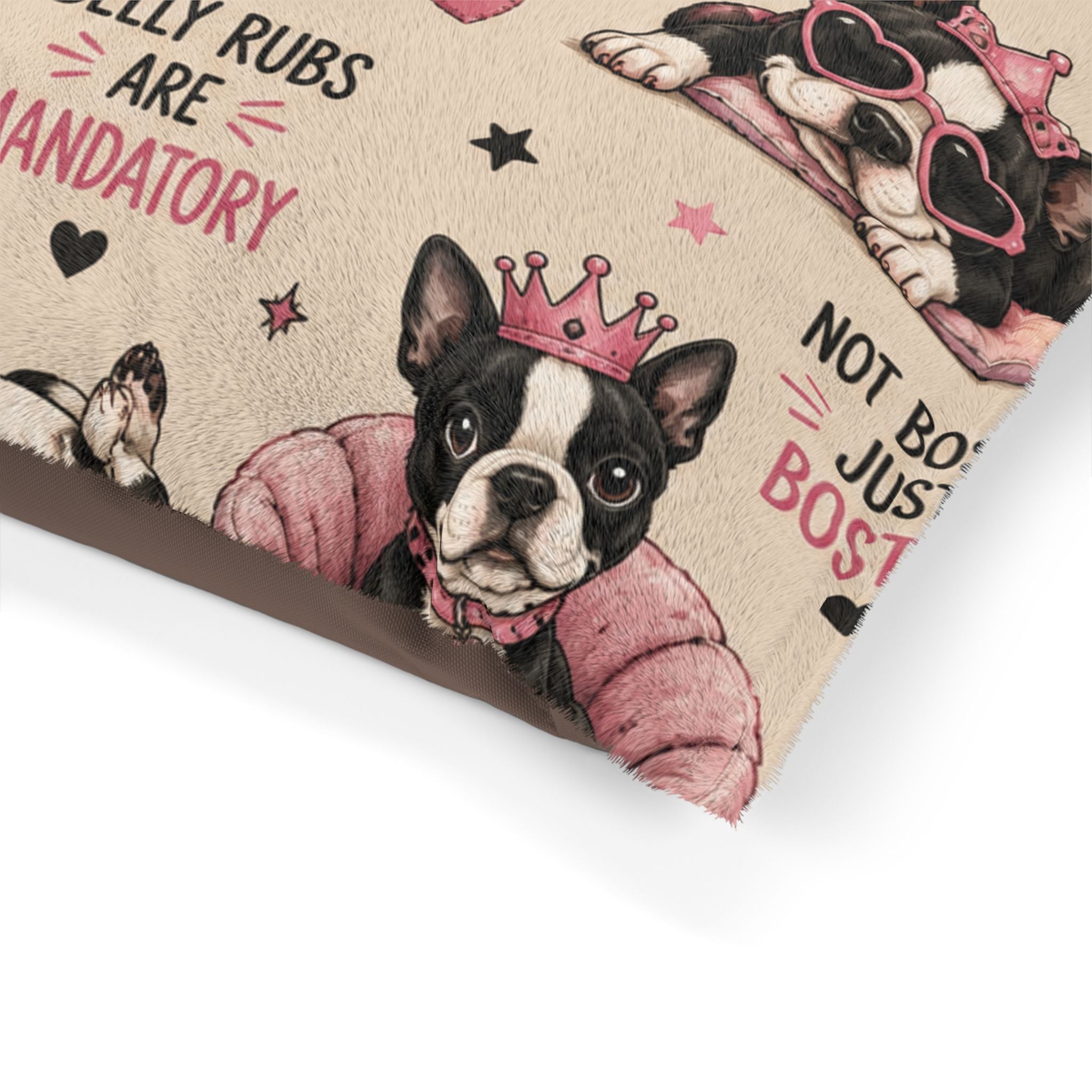 Spoiled Rotten Pet Bed — "Favorite Child / Passenger Princess" Cute Funny Pet Bed
