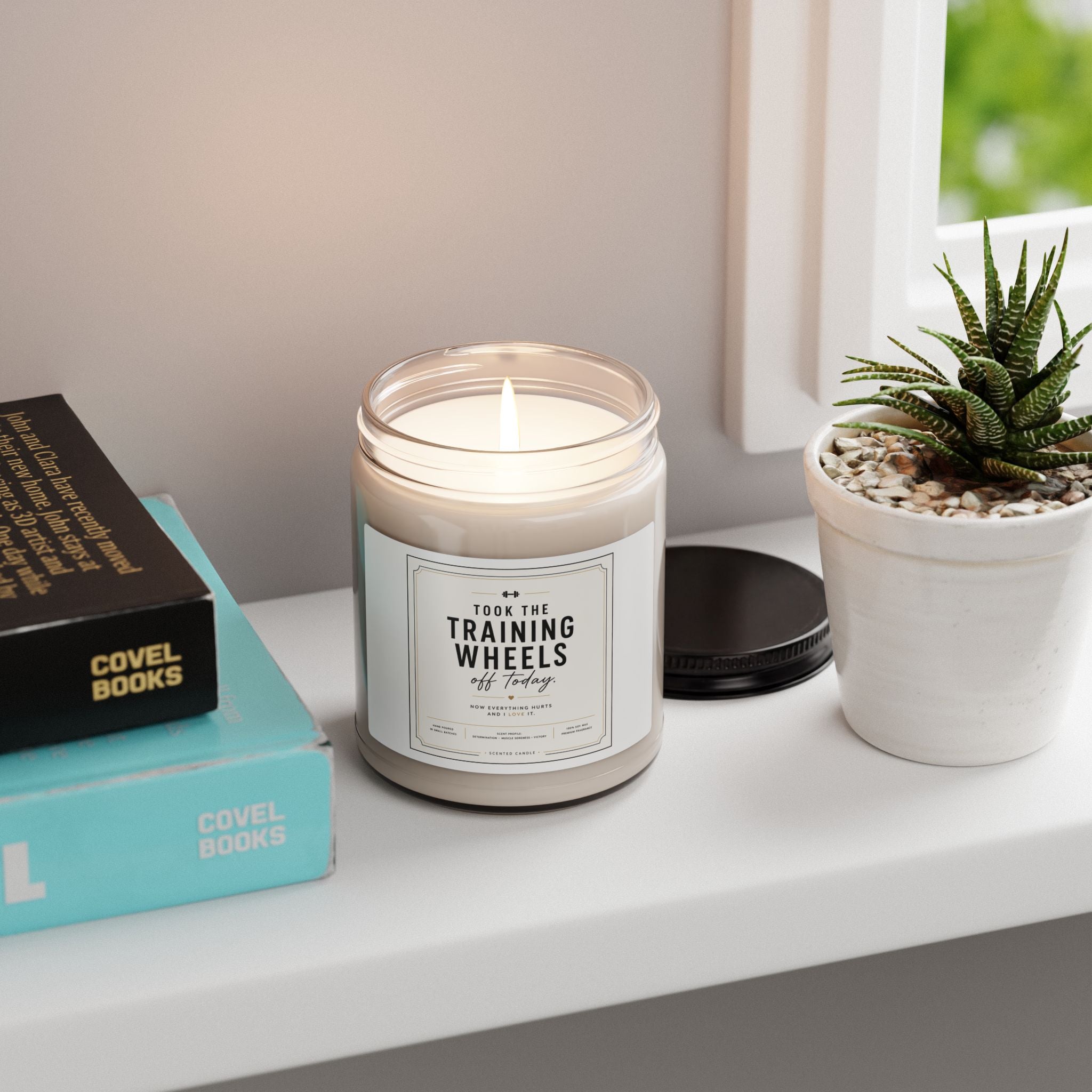 Took the Training Wheels Off Today — Scented Soy Candle (9oz)