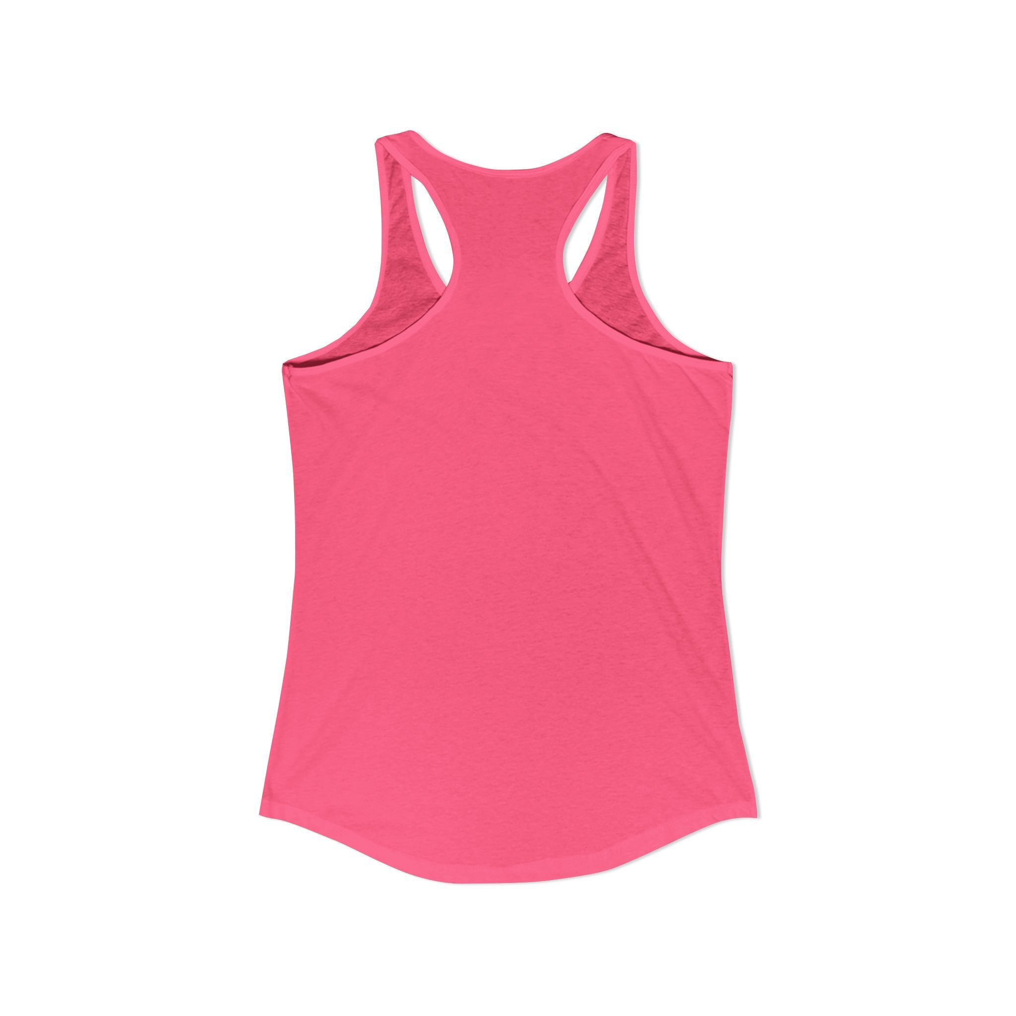 Women's quirky gym tank - male trainer