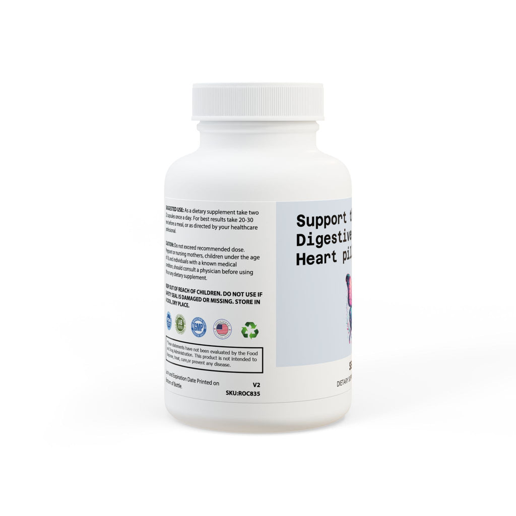 Sea Moss Supplement - Thyroid, Gut Health, Immunity & Skin, Heart & Metabolic (60 Capsules)