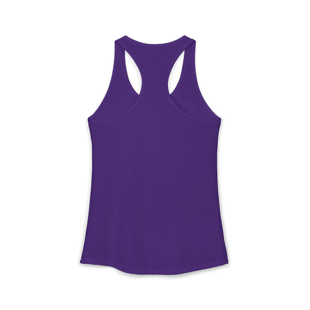 Women's quirky gym tank - male trainer