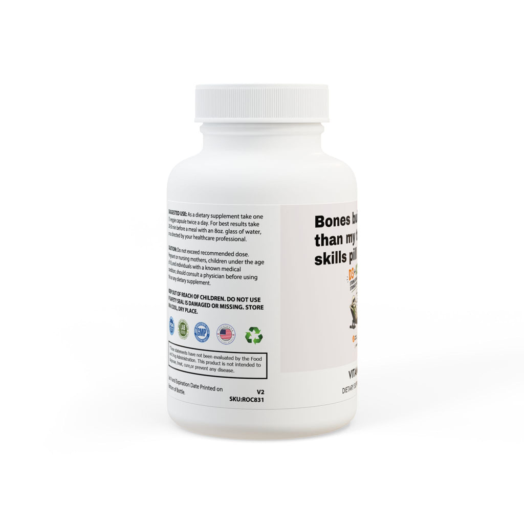 Vitamin K2 + D3 Supplement (60 Capsules)