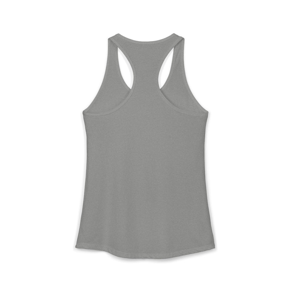 Women's quirky gym tank - male trainer