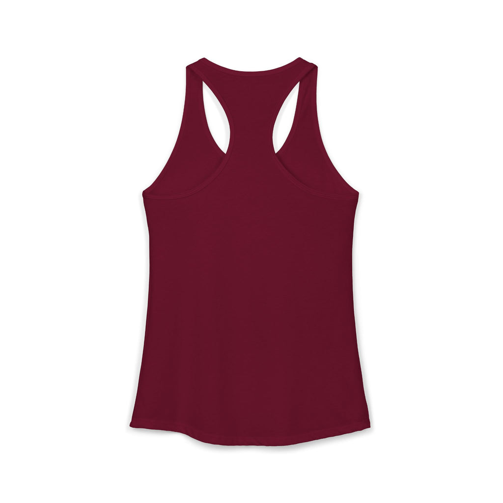 Funny Gym Trainer Racerback Tank — Sarcastic Fitness Quote