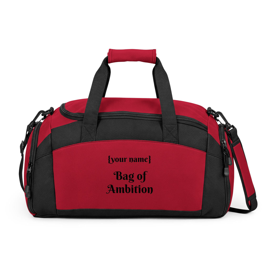 Funny Gym Bag — 'Bag of Ambition' Fitness Duffel