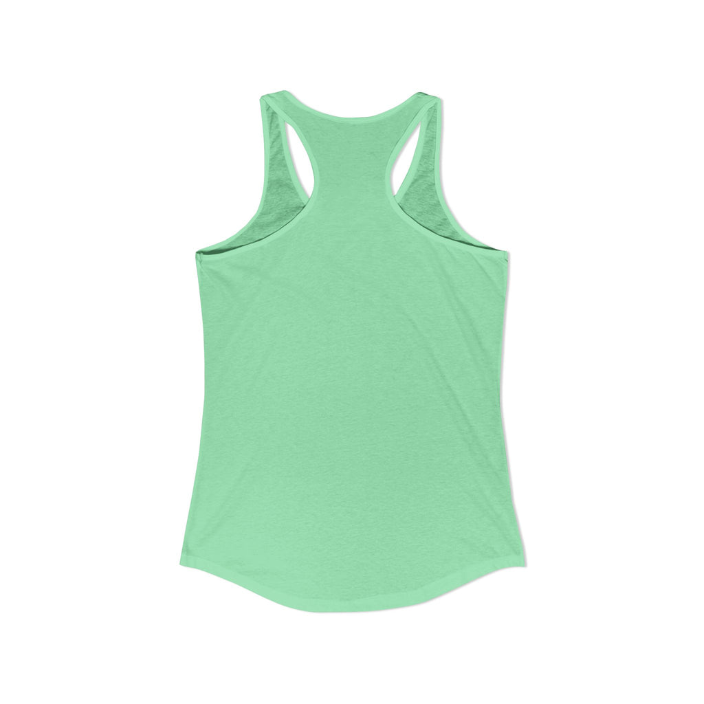 Funny Gym Trainer Racerback Tank — Sarcastic Fitness Quote