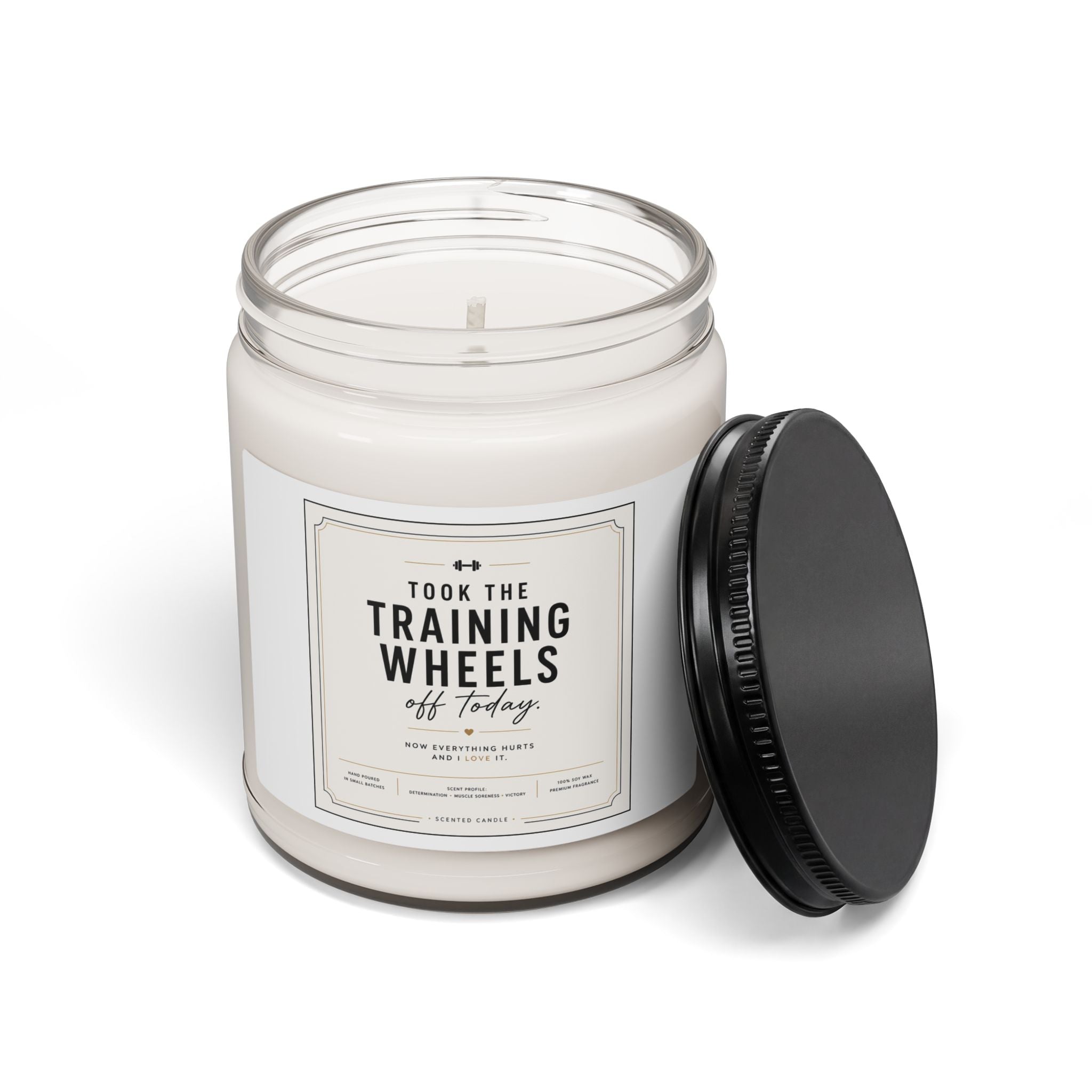 Took the Training Wheels Off Today — Scented Soy Candle (9oz)