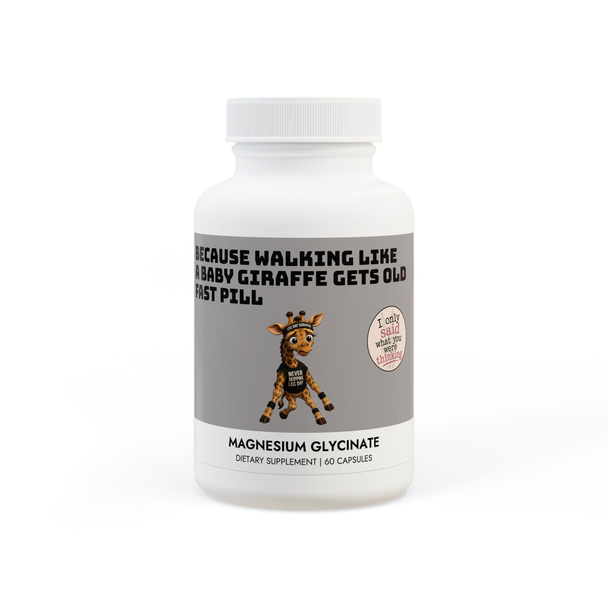 Magnesium Glycinate Supplement (60 Capsules)